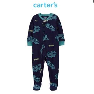 5 Fleece Toddler Boy Footy Pajamas size 24 months